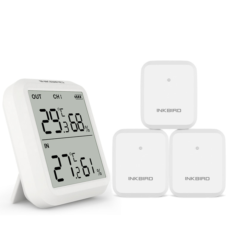 Rain Gauge Digital - INKBIRD Yüksek Doğruluk Dijital Termometre Higrometre