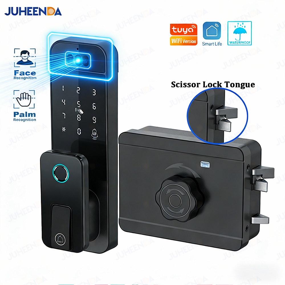 Smart Garden Door Lock - Tuya WiFi Akıllı Kapı Kilidi Yüz