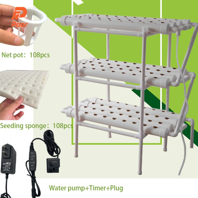 Aquaponics Home Kit - 108 Delikli Hidroponik Yetiştirme Kiti 3
