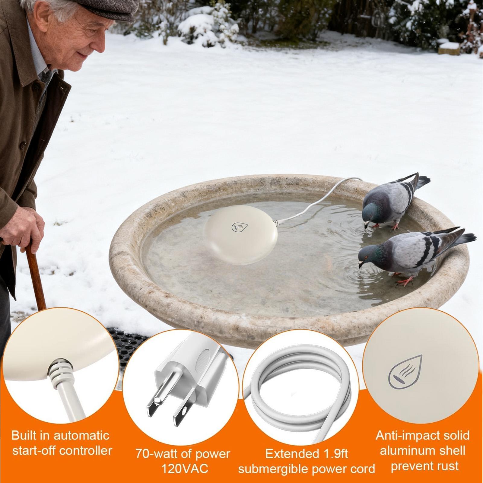 Smart Garden Bird Bath - Kuş Banyosu Isıtıcısı Kuş Suluk Isıtıcısı