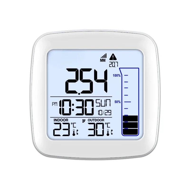 Dijital İç ve Dış Mekan Sıcakl - Rain Gauge Digital incelemesi ve fiyatı