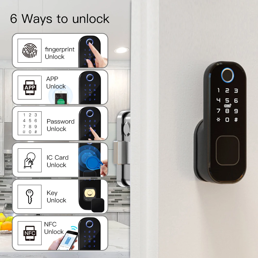 MOES WiFi Tuya akıllı kilit ka - Smart Garden Door Lock incelemesi ve fiyatı