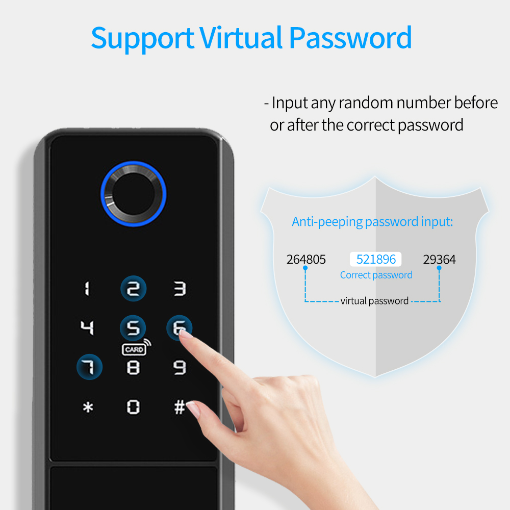 IP65 Su Geçirmez TTLock Parmak - Smart Garden Door Lock incelemesi ve fiyatı