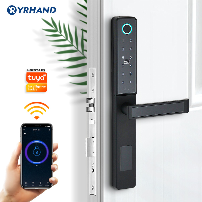 Tuya WiFi App akıllı kapı kili - Smart Garden Door Lock incelemesi ve fiyatı