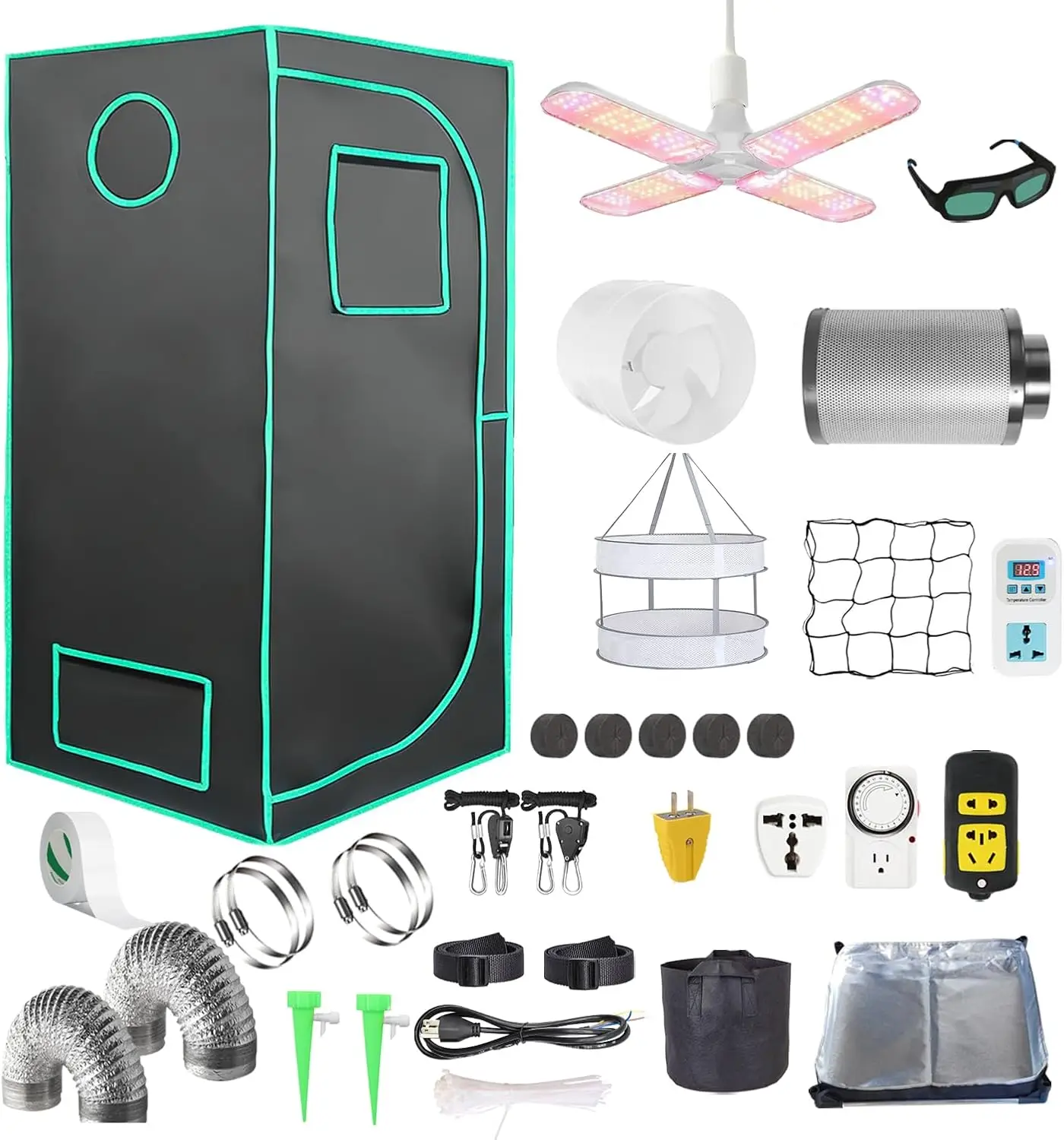 Komple Sistem Yüksek Yansıtıcı - Grow Tent Complete Kit incelemesi ve fiyatı