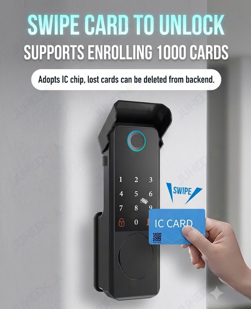 IP66 Su Geçirmez Akıllı Kapı K - Smart Garden Door Lock incelemesi ve fiyatı