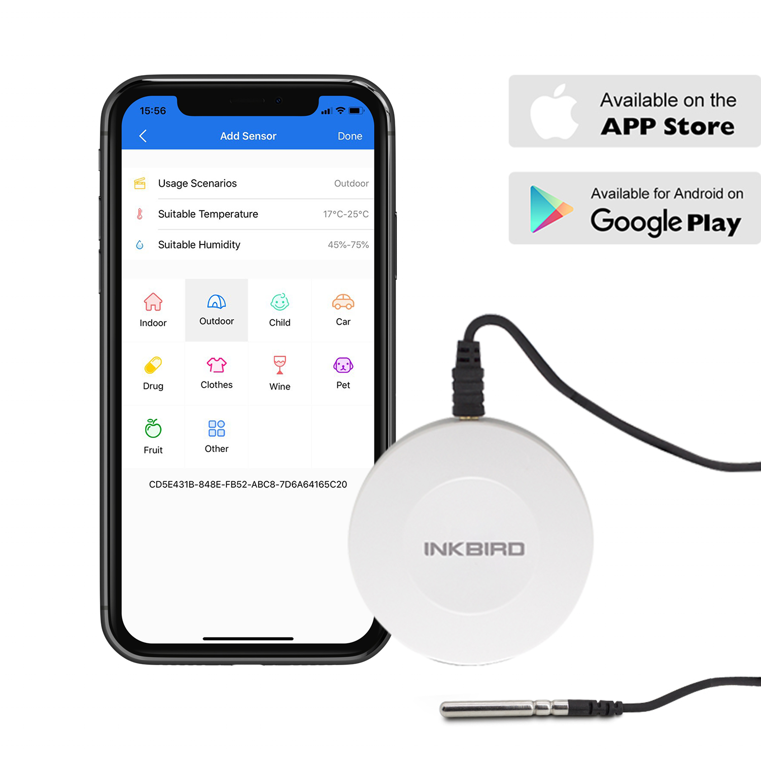 INKBIRD cep boyutunda sensör B - Rain Gauge Digital incelemesi ve fiyatı
