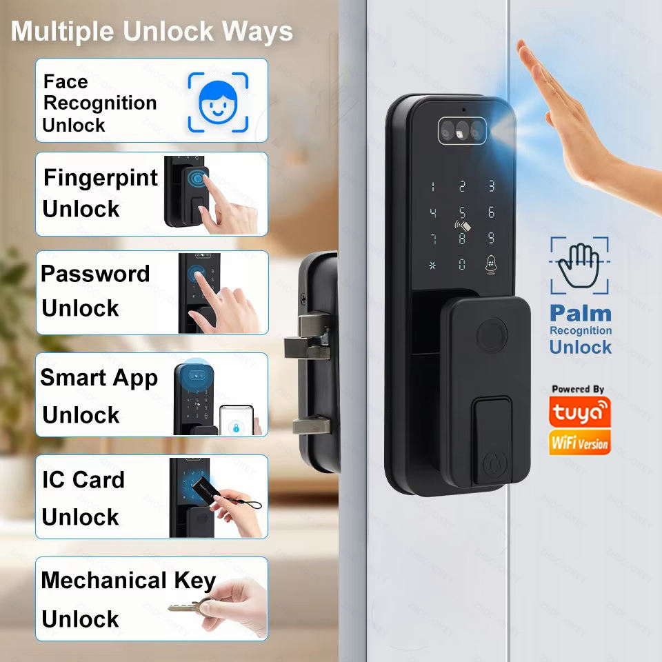 Akıllı Tuya WiFi APP Bluetooth - Smart Garden Door Lock incelemesi ve fiyatı