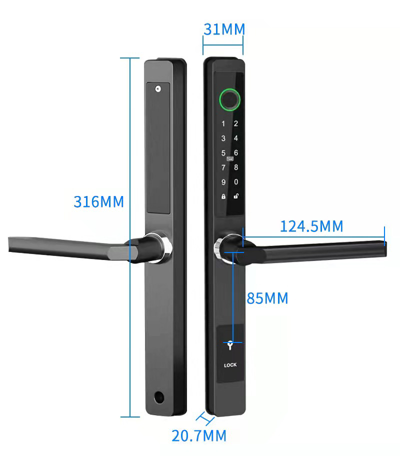 ZHDCOOKEY Biyometrik Dijital K - Smart Garden Door Lock incelemesi ve fiyatı