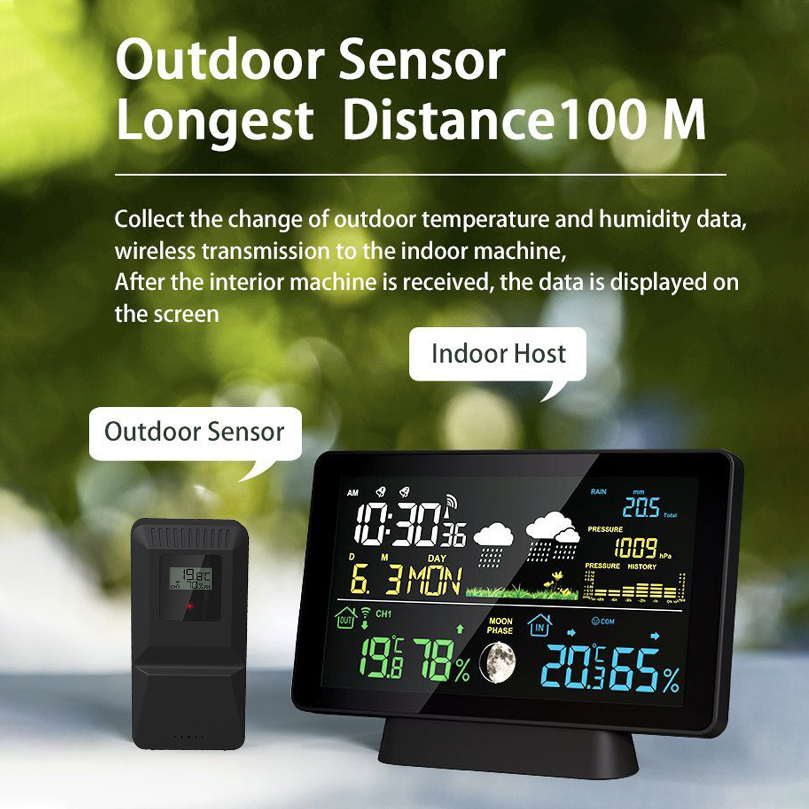Kablosuz Hava Durumu İstasyonu - Rain Gauge Digital incelemesi ve fiyatı