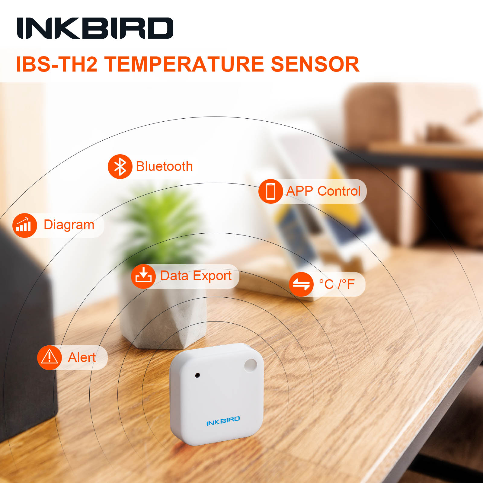 INKBIRD IBS-TH2 Bluetooth Many - Rain Gauge Digital incelemesi ve fiyatı