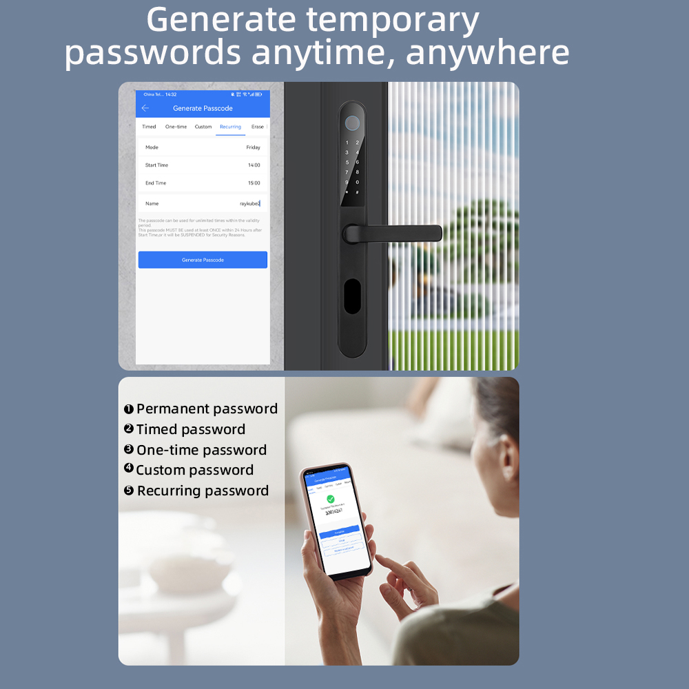 RAYKUBE DQ09 IP68 TT ile su ge - Smart Garden Door Lock incelemesi ve fiyatı