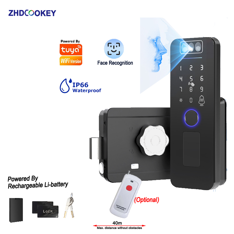 Tuya Wifi SmartLife 3D Yüz Tan - Smart Garden Door Lock incelemesi ve fiyatı