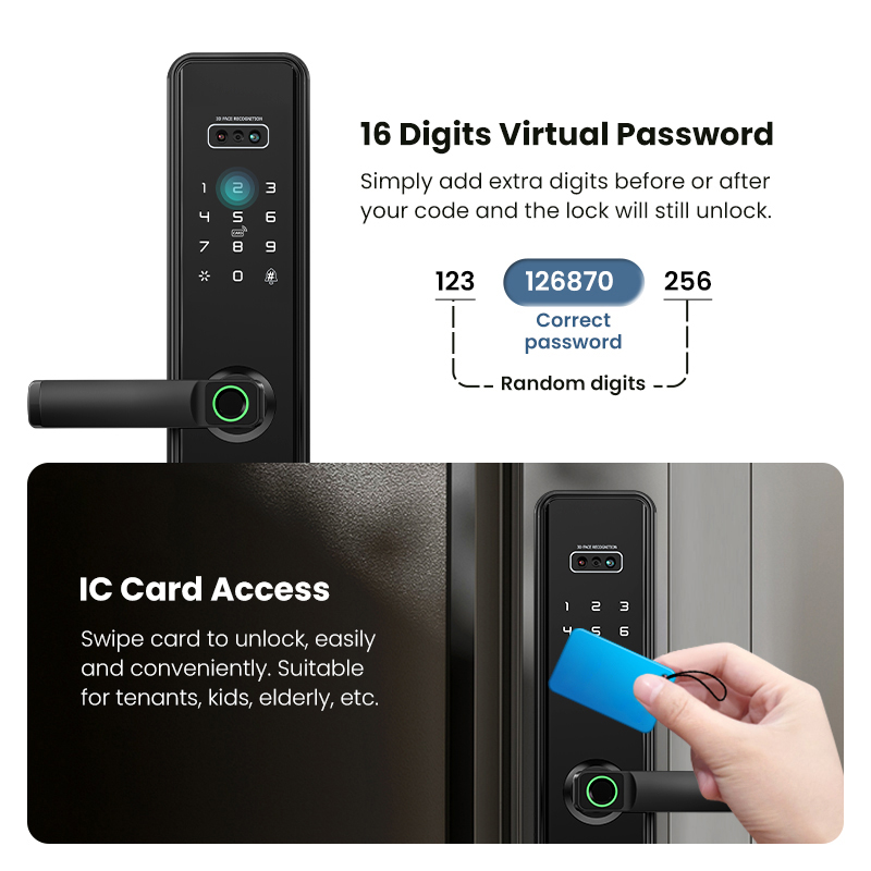 Ttlock uzaktan kumanda 3d yüz  - Smart Garden Door Lock incelemesi ve fiyatı